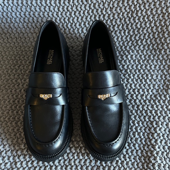 Michael Kors Eden Vachetta Leather Loafers - Picture 4 of 6